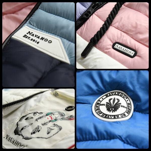 Navahoo Navahoo Lulana Multikulti Damen Steppjacke Colour Blocking Design Sonderangebote