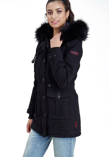 Navahoo Navahoo Luluna Damen Winterjacke mit Kunstfell Riesige Ersparnisse