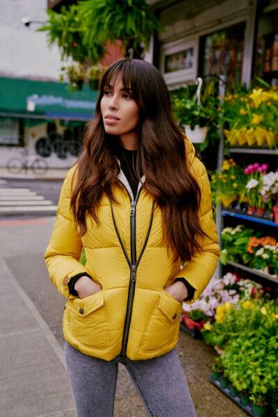 Navahoo Navahoo Megan Damen Winter Steppacke mit Kapuze Wochenangebot