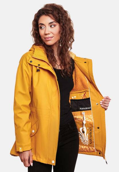 Navahoo Navahoo Oceans Heart gefütterte Damen Regenjacke Bis zu 60% Rabatt