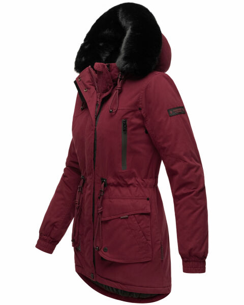 Navahoo Navahoo Olessaa Damen halblange Winterjacke mit Kapuze Bis zu 65% Rabatt
