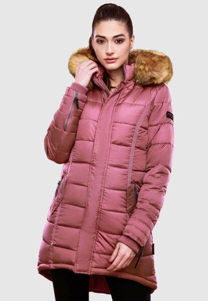 Navahoo Navahoo Papaya Damen gesteppte Winterjacke Nur für heute
