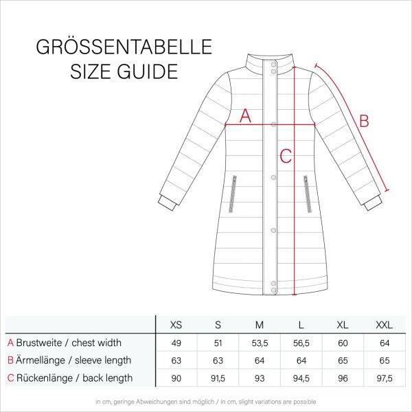 Navahoo Navahoo Papaya Damen gesteppte Winterjacke Nur für heute