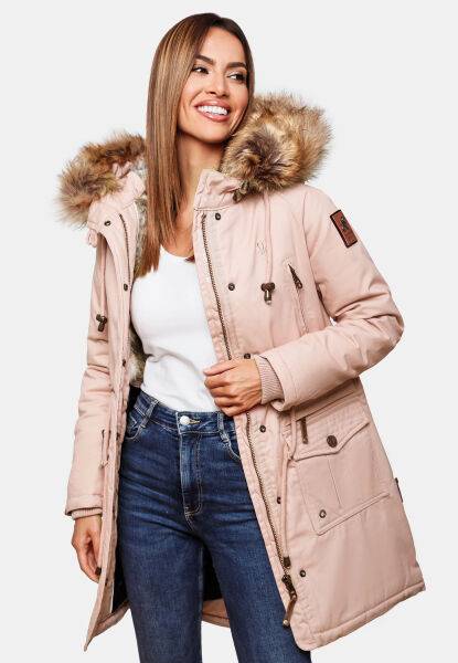 Navahoo Navahoo Rosinchen Damen Winterjacke mit Kapuze 50% Rabatt mit kostenlosem Versand