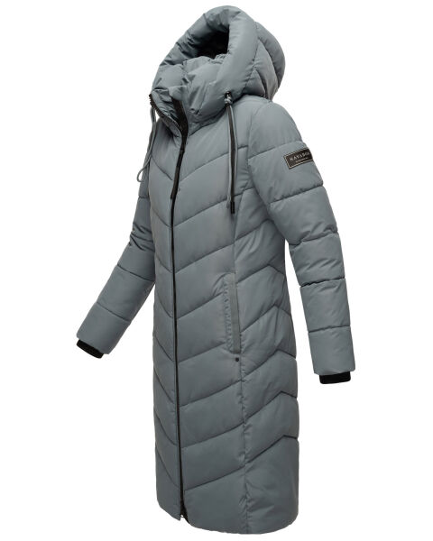 Navahoo Navahoo Sahnekatzi Damen lange Winter Steppjacke Kostenloser Versand international