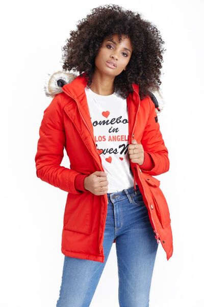 Navahoo Navahoo Schneeengel Damen Jacke mit Kapuze Im Verkauf