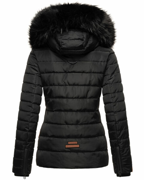 Navahoo Navahoo Wisteriaa Damen Winter Steppjacke mit Kapuze und Fellkragen Blitzverkäufe