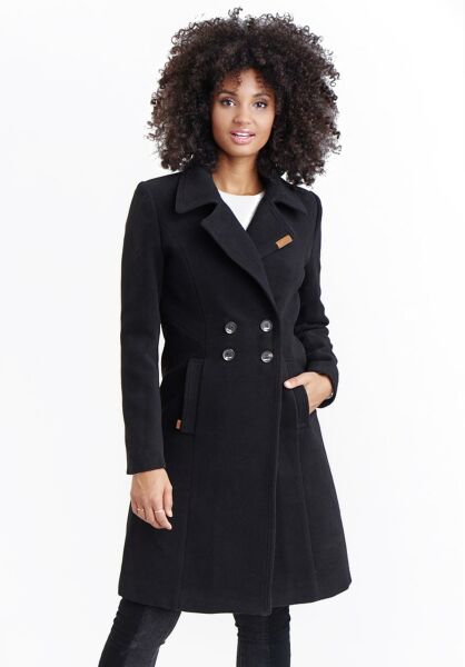Navahoo Navahoo Wooly Damen Trenchcoat Winter Mantel Limitierter Zeitrabatt