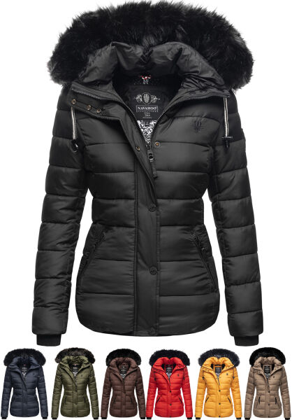 Navahoo Navahoo Zuckerbiene Damen Kapuzen Steppjacke Versandkostenfrei