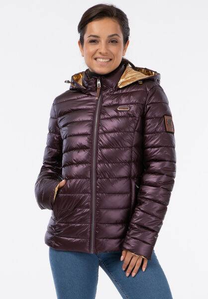 Navahoo Navahoo Aurelianaa Damen glänzende Steppjacke Begrenztes Angebot
