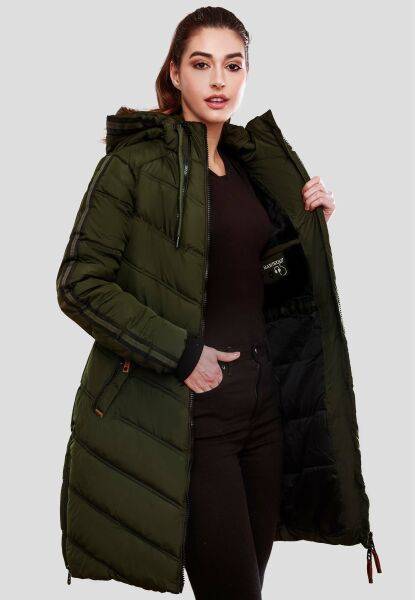 Navahoo Armasa lange Damen Winter Steppjacke Große Rabatte