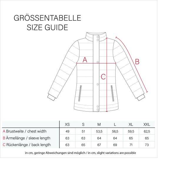 Navahoo Loveleen Damen Winter Steppjacke mit Teddyfell und Fellkragen Räumungsverkauf