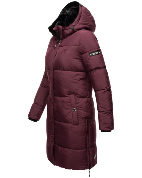 Navahoo Streliziaa Damen lange Winter Steppjacke Fellkragen Tägliche Deals
