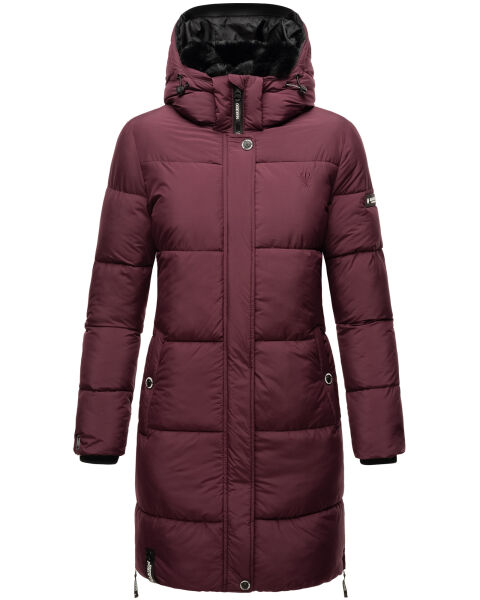 Navahoo Streliziaa Damen lange Winter Steppjacke Fellkragen Tägliche Deals
