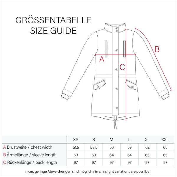 Navahoo Navahoo Cosimaa Damen Parka Winterjacke mit Regenschirm und Tragetasche Kostenlose Rückgabe