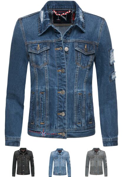 Navahoo Navahoo Pamuyaa Damen Jeans Jacke Letzte 2 Tage