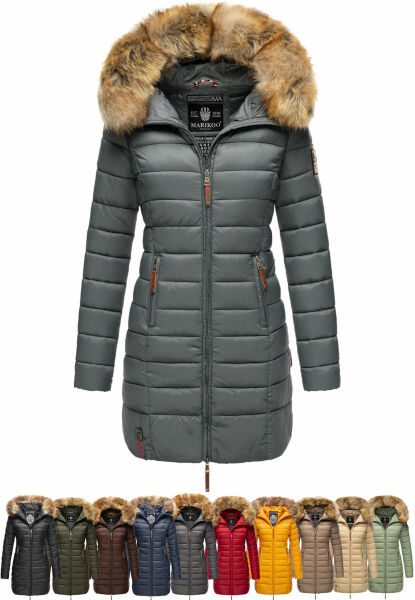 Navahoo Rose Damen Lange Winter Steppjacke Nur für heute