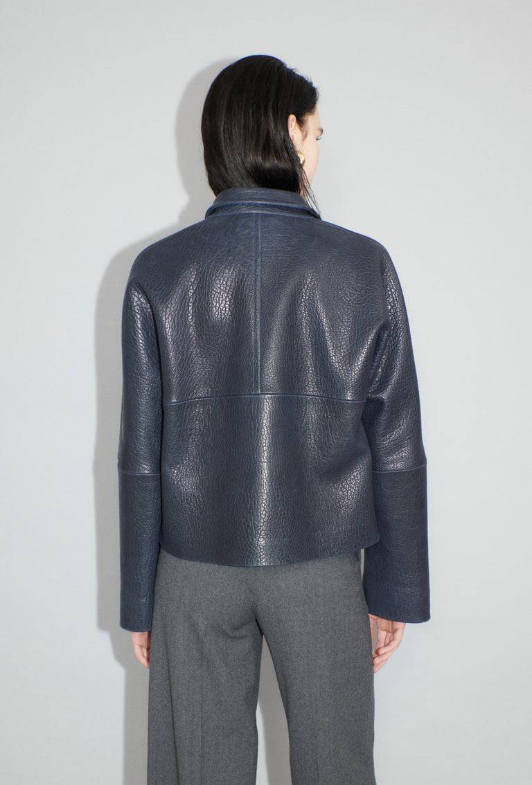 ﻿Odeeh Grainy Lamb Nappa Jacke, Nightflight Speichern exportieren