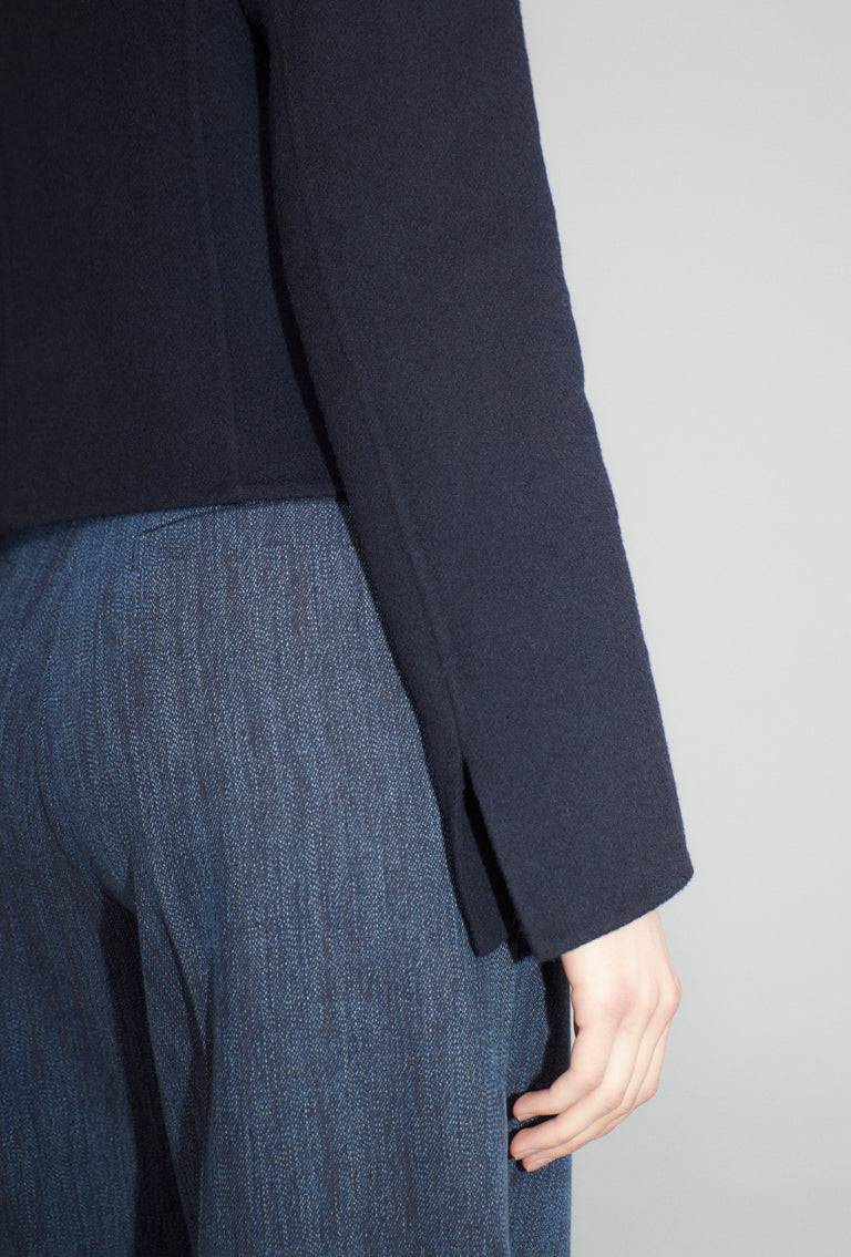 Odeeh Double Face Jacke, Navy Auslauf