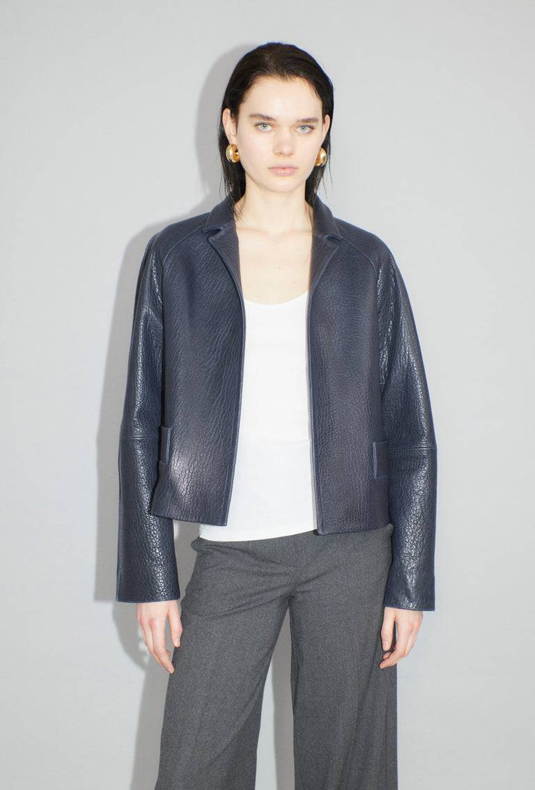 Odeeh Grainy Lamb Nappa Jacke, Nightflight Angebote