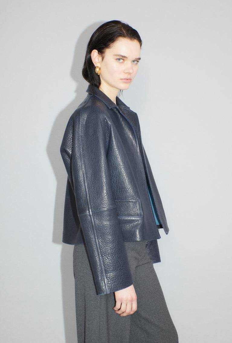 Odeeh Grainy Lamb Nappa Jacke, Nightflight Angebote