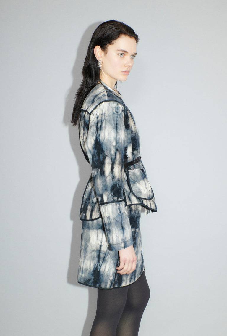 Odeeh Quilted Tie-Dye Jacke, Ink Schlussverkauf