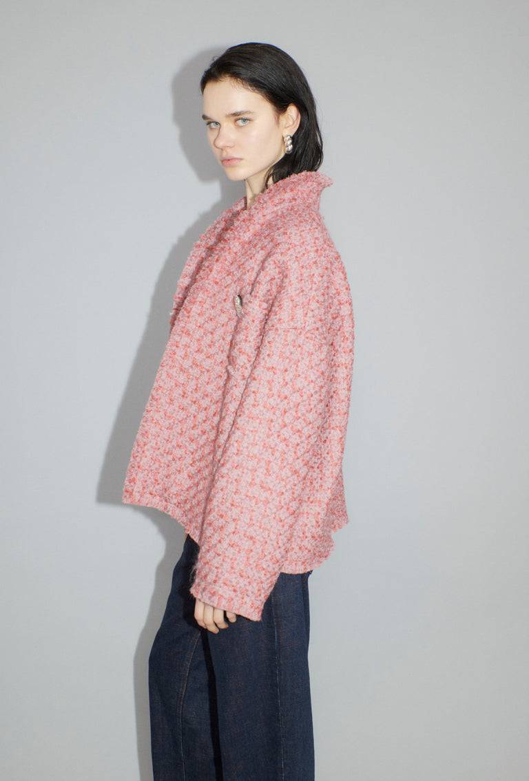 Odeeh Bouclé Tweed Jacke, Dahlia Fabrik Onlineshop