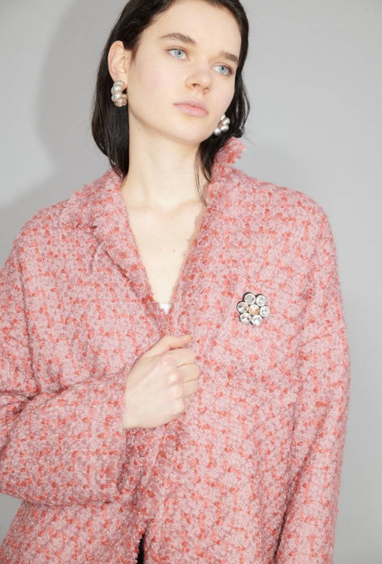Odeeh Bouclé Tweed Jacke, Dahlia Fabrik Onlineshop