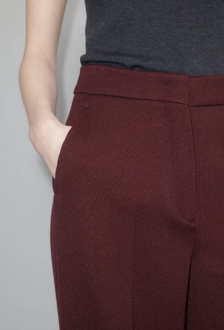 Odeeh Cavalry Twill Hose, Burgundy Begrenztes Angebot