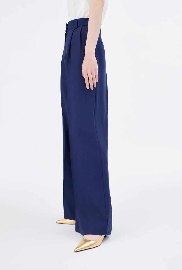 Odeeh Soft Wool Gabardine Hose, Ink Black Friday