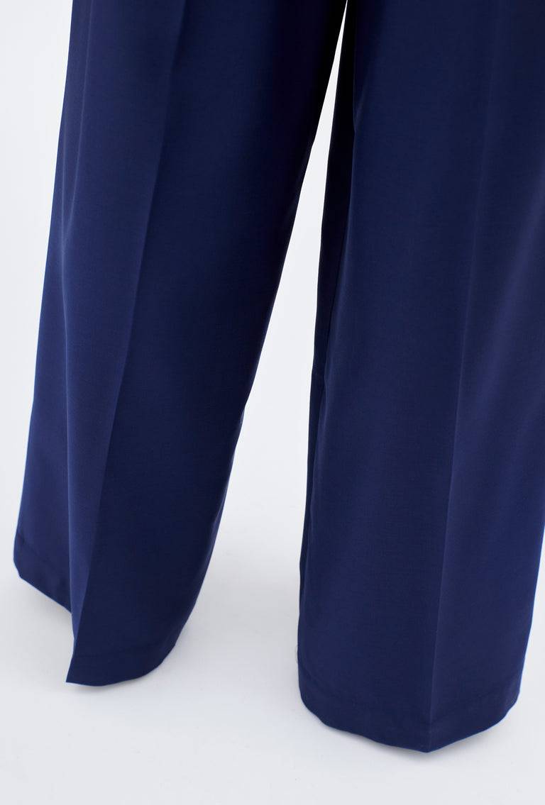 Odeeh Soft Wool Gabardine Hose, Ink Black Friday