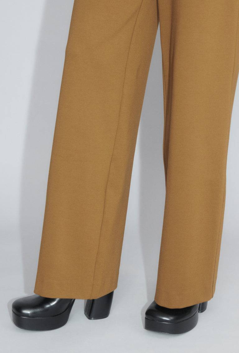 Odeeh Compact Jersey Hose, Cognac Weihnachtsangebot