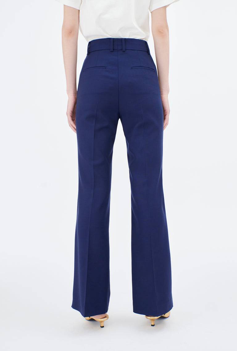 Odeeh Soft Wool Gabardine Hose, Ink Muttertagsangebot