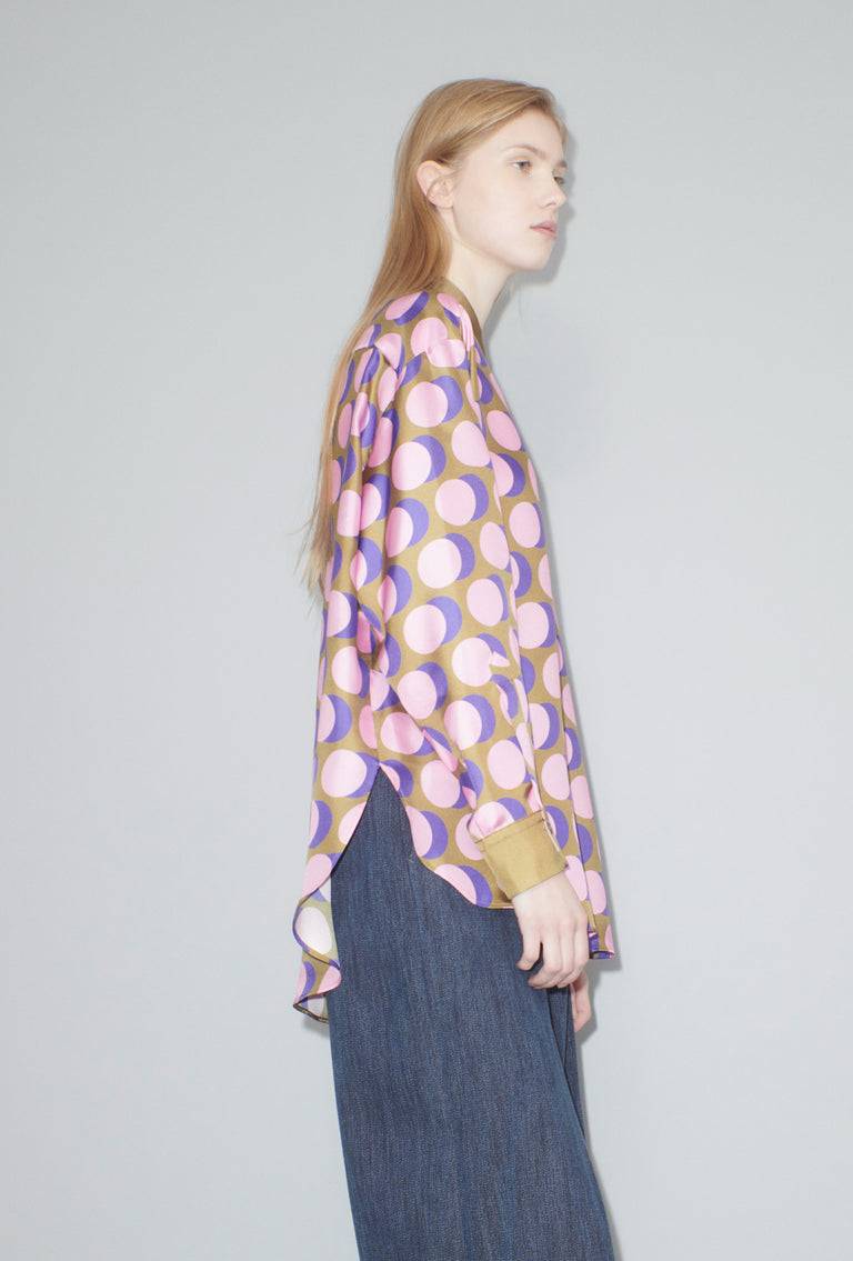 Odeeh Double Dot Bluse, Candy Riesige Ersparnisse