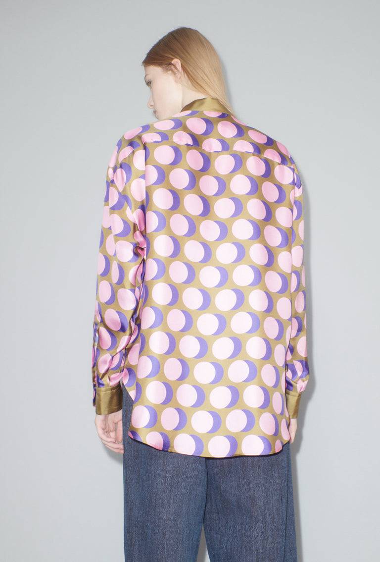 Odeeh Double Dot Bluse, Candy Riesige Ersparnisse