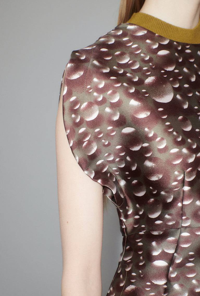 Odeeh Glass Bubbles Top, Aubergine Kostenlose Rückgabe