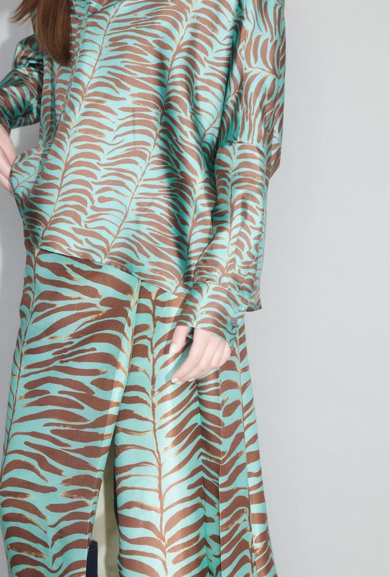 Odeeh Op-Art Tree Bluse, Shellac Neueste Stile