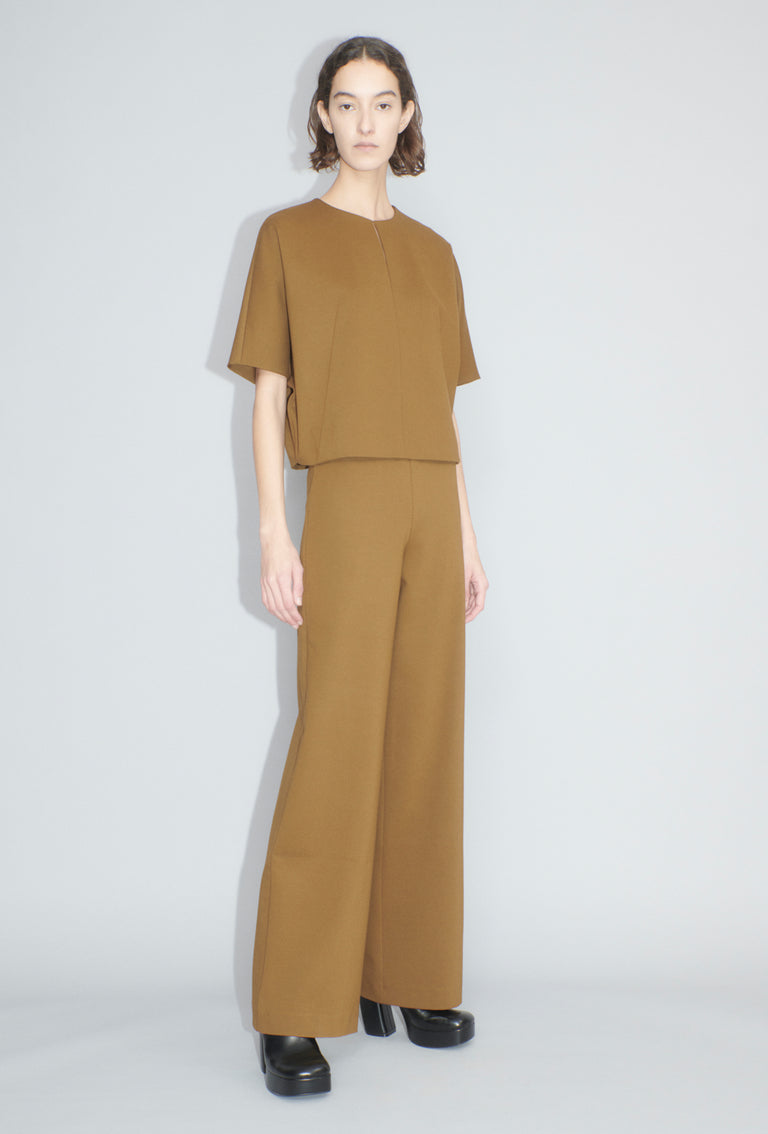 Odeeh Compact Jersey Shirt, Cognac Vierteljährliche Förderung