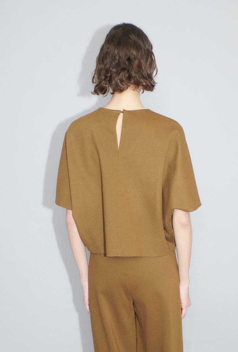Odeeh Compact Jersey Shirt, Cognac Vierteljährliche Förderung
