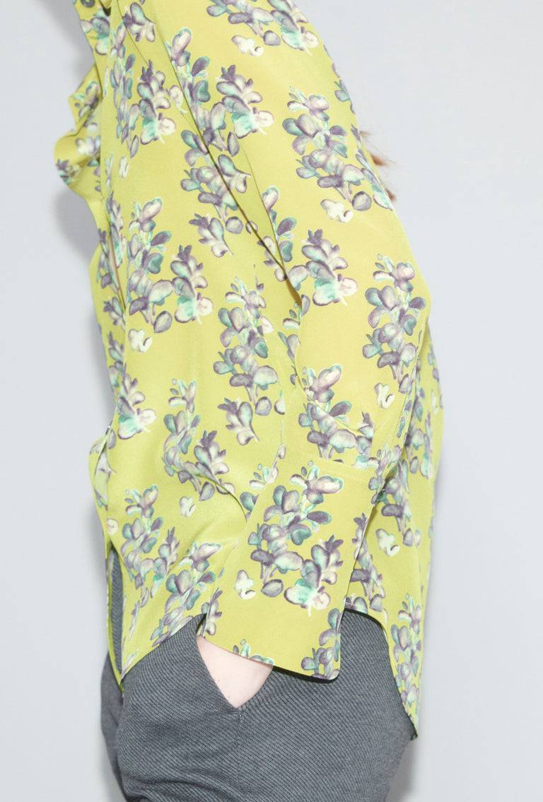 Odeeh Painted Blossoms Bluse, Citrine Discount Store für neue Produkte