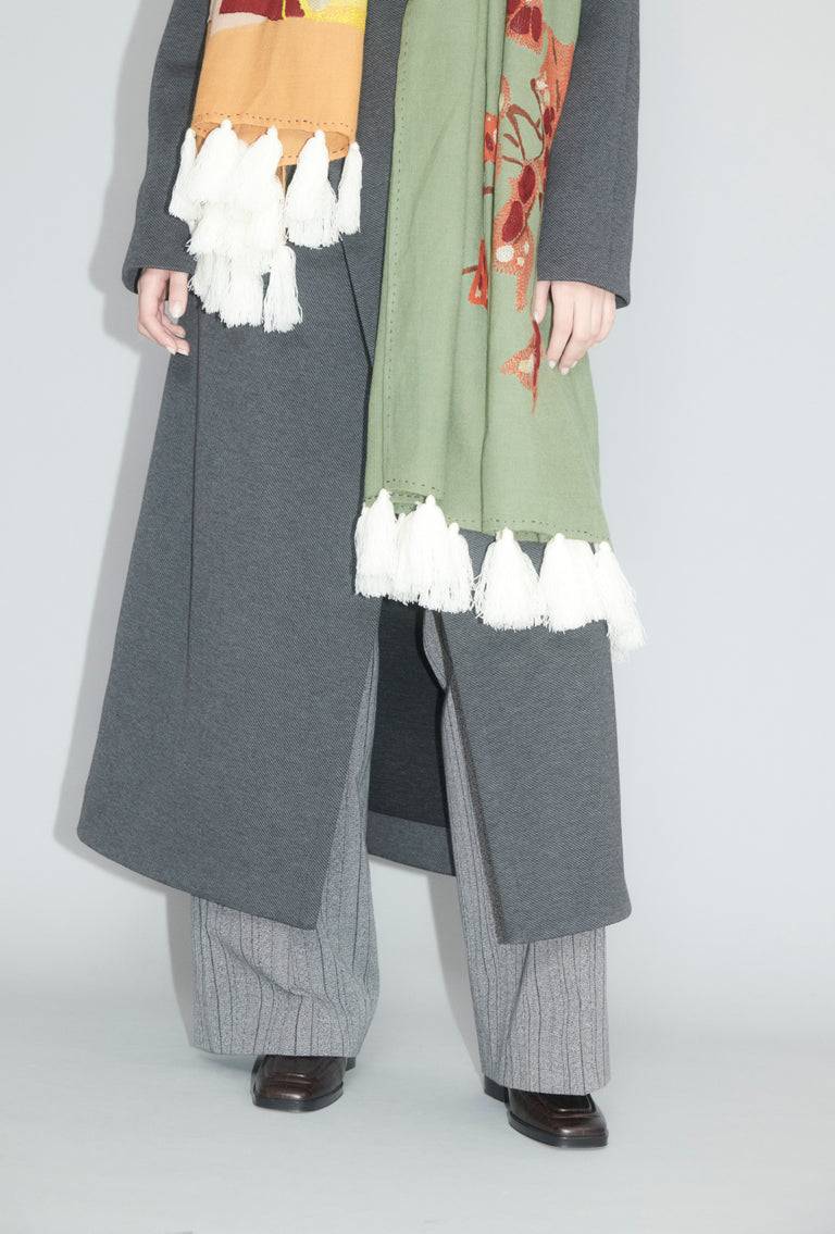 Odeeh Autumn Leaves Schal, Celadon Meist gekauft