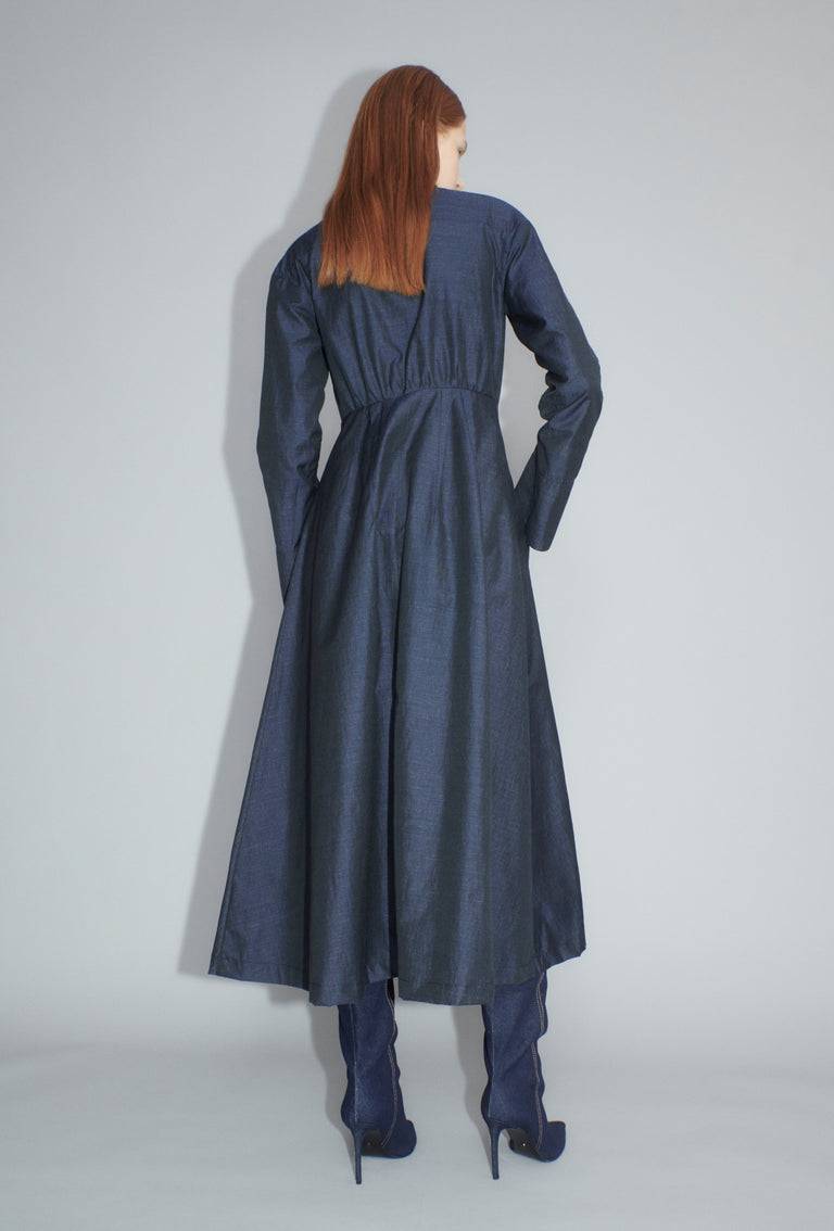 Odeeh Struct Taffeta Kleid, Midnight Online Shopping