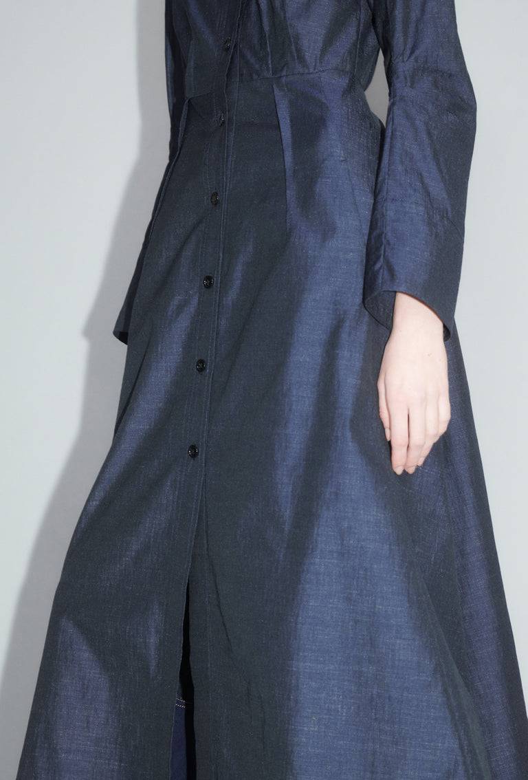 Odeeh Struct Taffeta Kleid, Midnight Online Shopping