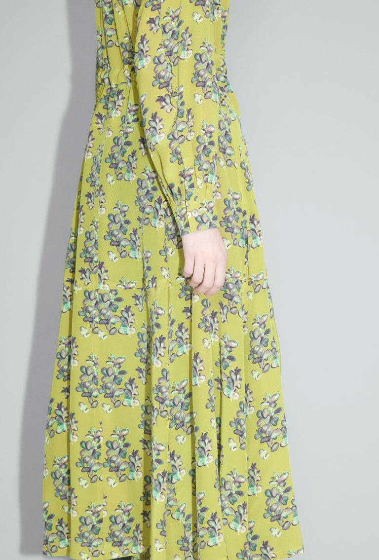 Odeeh Painted Blossoms Kleid, Citrine Exklusivangebot