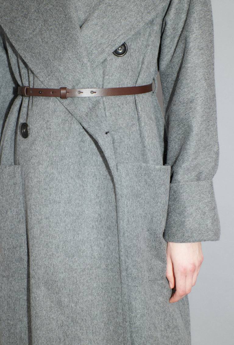 Odeeh Original Light Loden Mantel, Flannel Grey Osterangebot