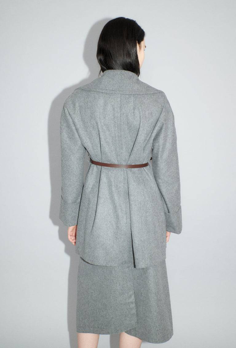 Odeeh Original Light Loden Kurzmantel, Flannel Grey Muttertagsangebot
