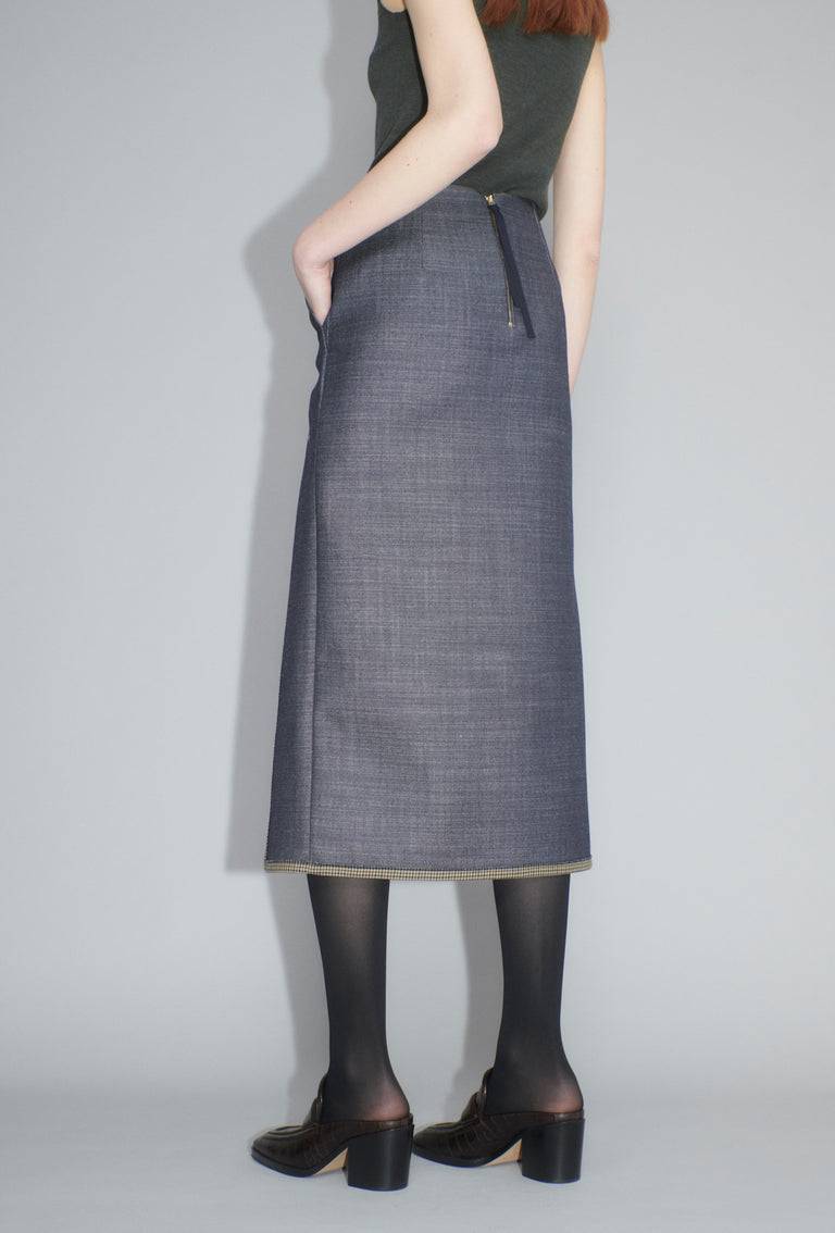Odeeh Bounded Denim Rock, Indigo Neueste Mode