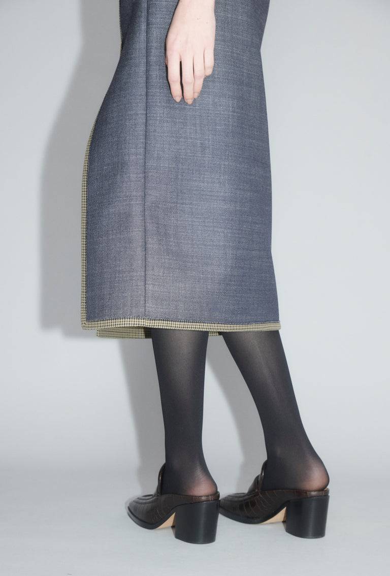 Odeeh Bounded Denim Rock, Indigo Neueste Mode