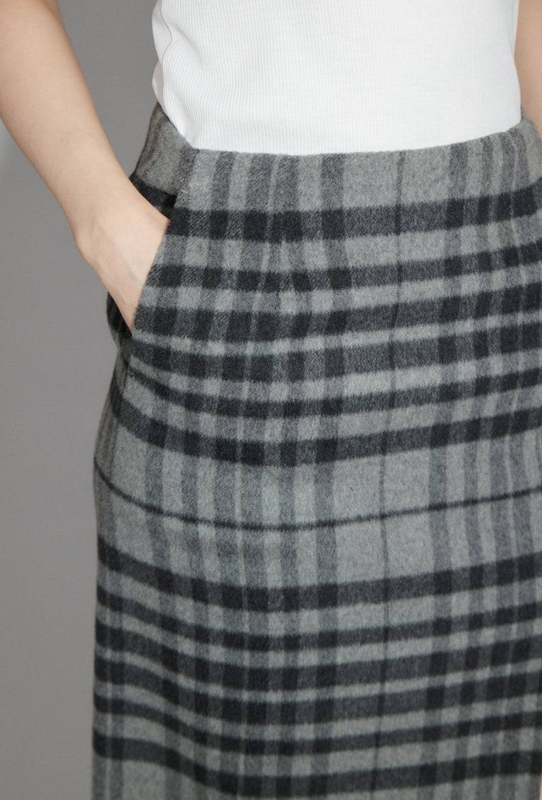 Odeeh Double Check Rock, Flannel Grey Online Outlet