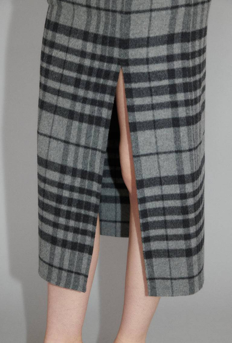 Odeeh Double Check Rock, Flannel Grey Online Outlet